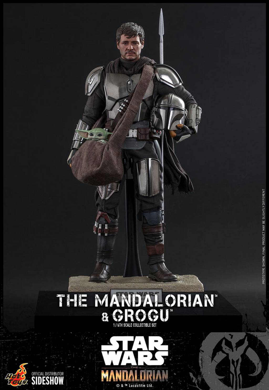 Star Wars: The Mandalorian - The Mandalorian and Grogu 1:6 Scale