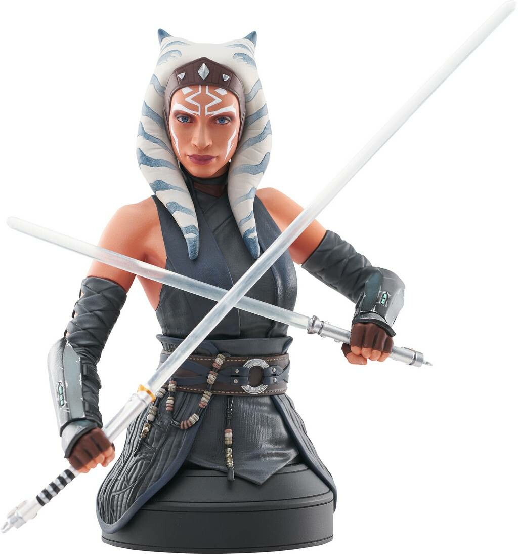 Star Wars: The Mandalorian - Ahsoka Tano 1:6 Scale Bust - DIAMOND ...