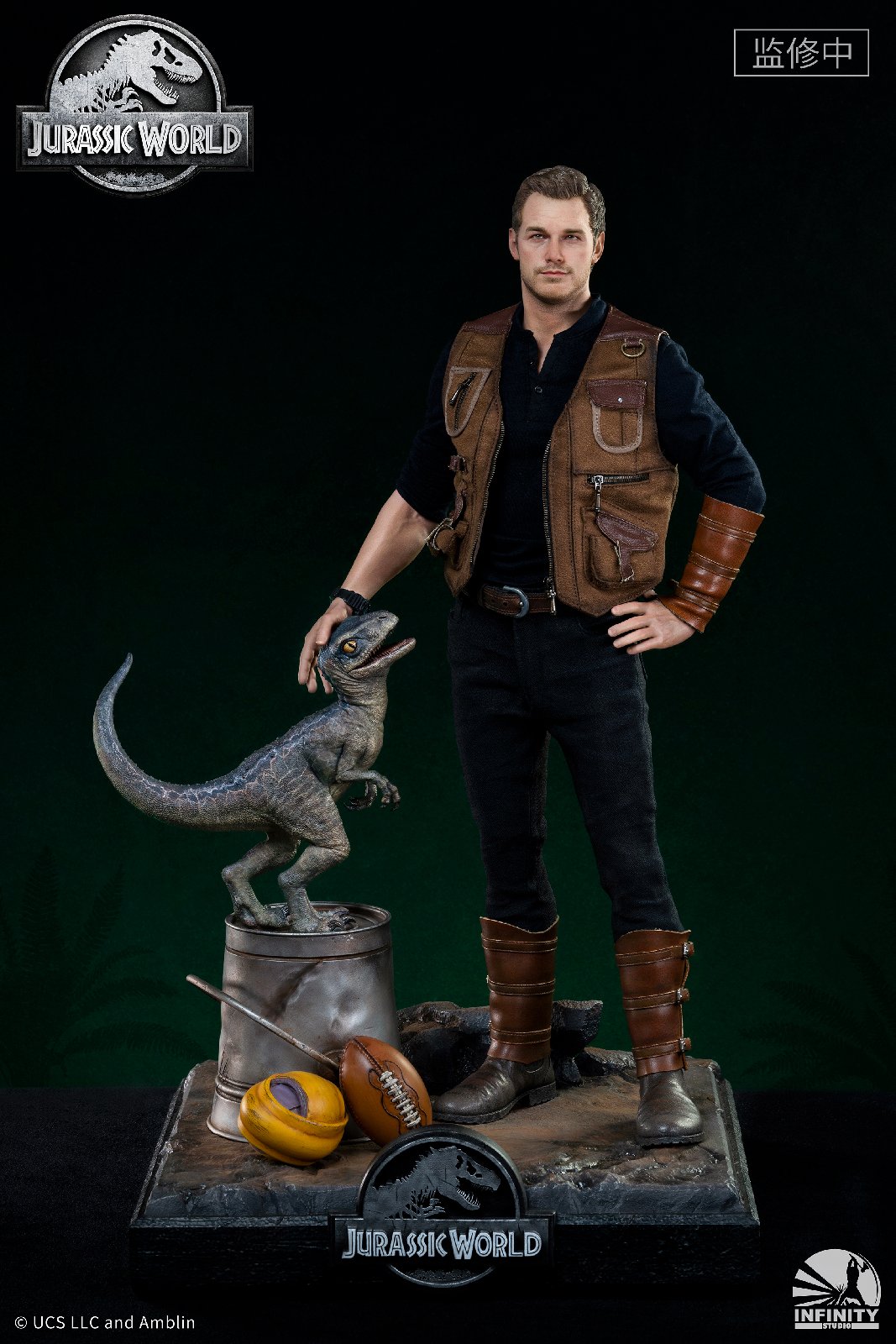 Jurassic World: Fallen Kingdom - Owen and Baby Blue 1:4 Scale Statue -  INFINITY STUDIO - Hobby One